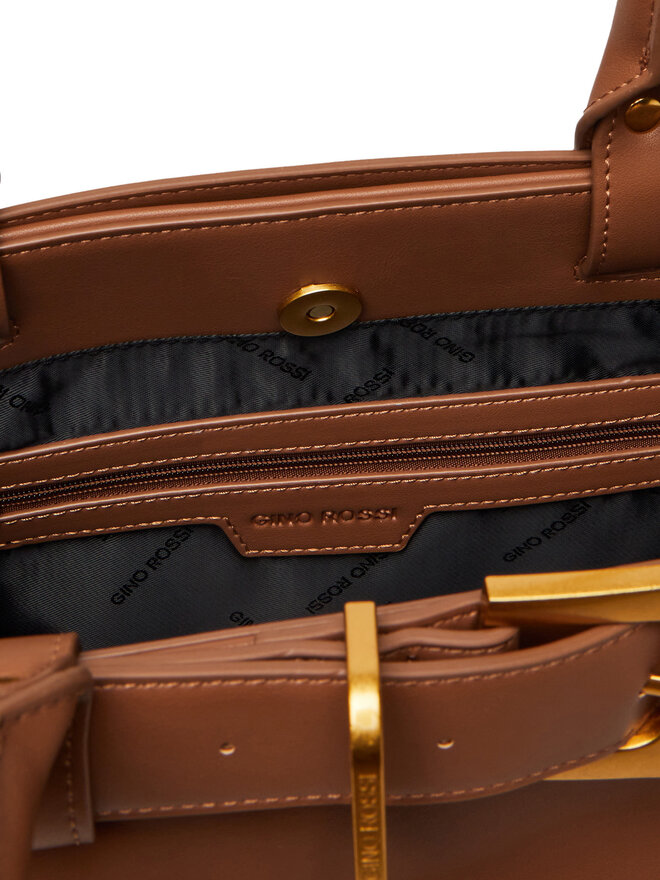 Gino Rossi Handtasche Gino Rossi CEO-ZINNA Braun