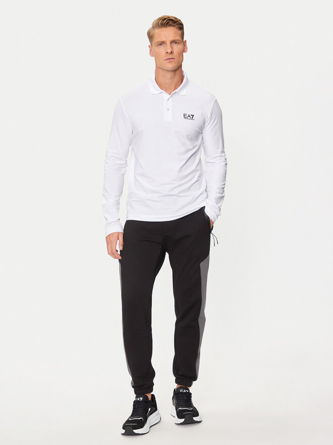 EA7 Emporio Armani EA7 Emporio Armani Poloshirt 8NPF15 PJVQZ 1100 Weiß Regular Fit