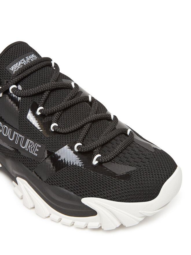 Versace Jeans Couture Sneakersy Versace Jeans Couture 78YA3SI8 Czarny