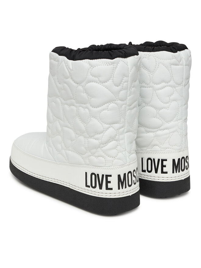 LOVE MOSCHINO Śniegowce LOVE MOSCHINO JA24202G1NISE10A Biały
