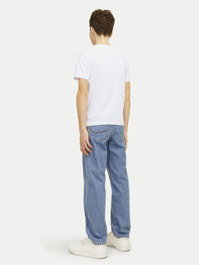 Jack&Jones Junior Jack&Jones Junior T-Shirt Logo 12258876 Λευκό Regular Fit