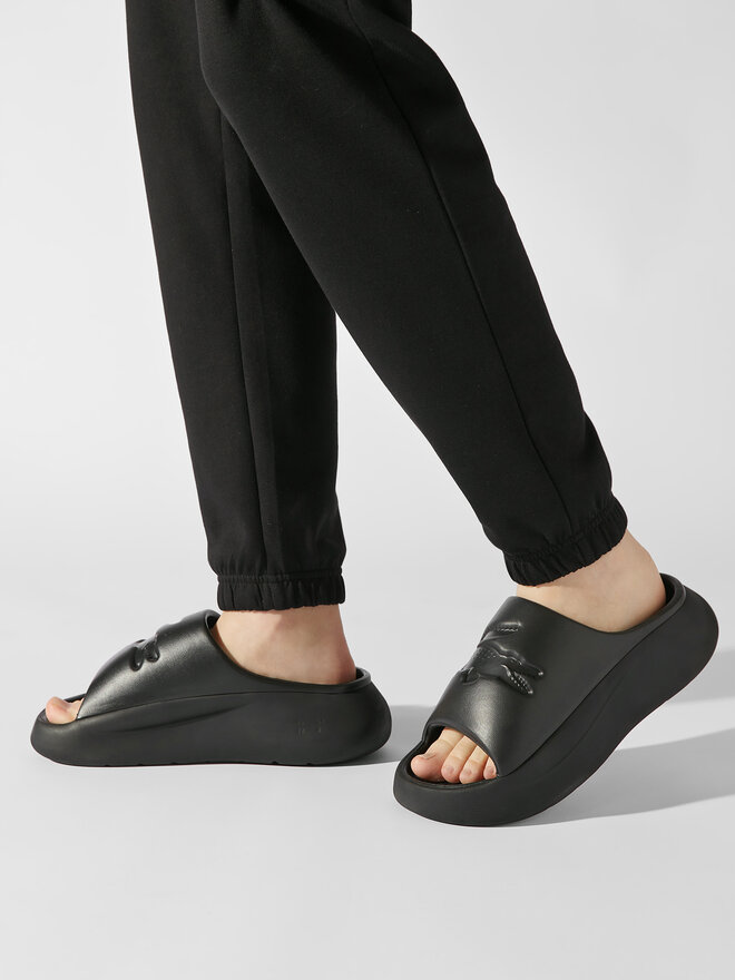 Lacoste Pantoletten Lacoste Croco 3.0 123 1 Cma 745CMA000402H Schwarz