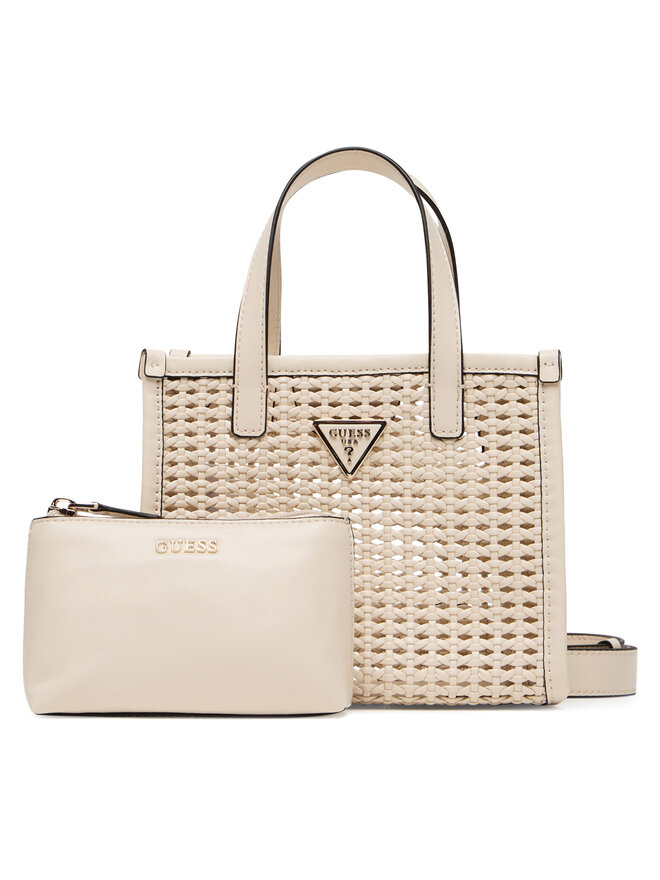 Guess Handtasche Guess Brigitta Mini HWWZ72 06770 Écru