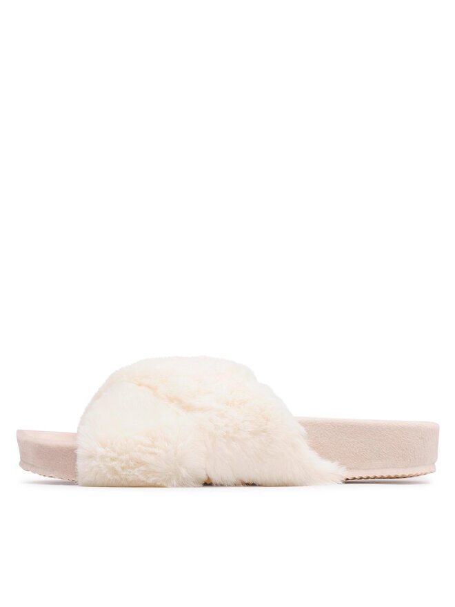 Polo Ralph Lauren Papuče Polo Ralph Lauren Eleone Cross Band Slide FLF5222ARL-CRM Bež