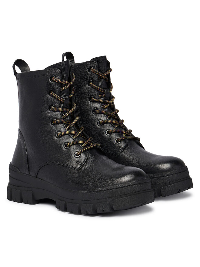 Tamaris Schnürschuhe Tamaris 1-25212-47 Schwarz