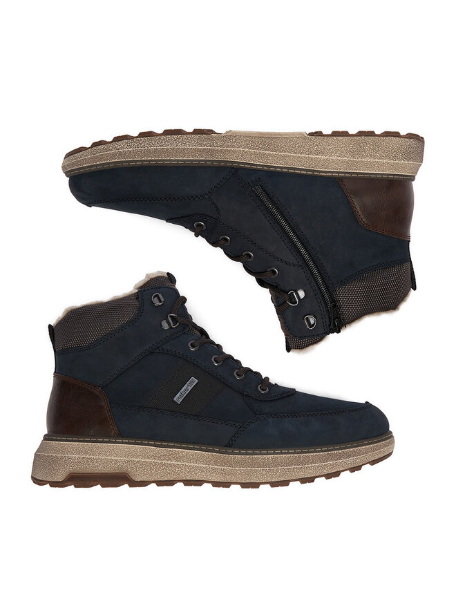 Rieker Schnürschuhe Rieker CEO-B5546-14 Dunkelblau