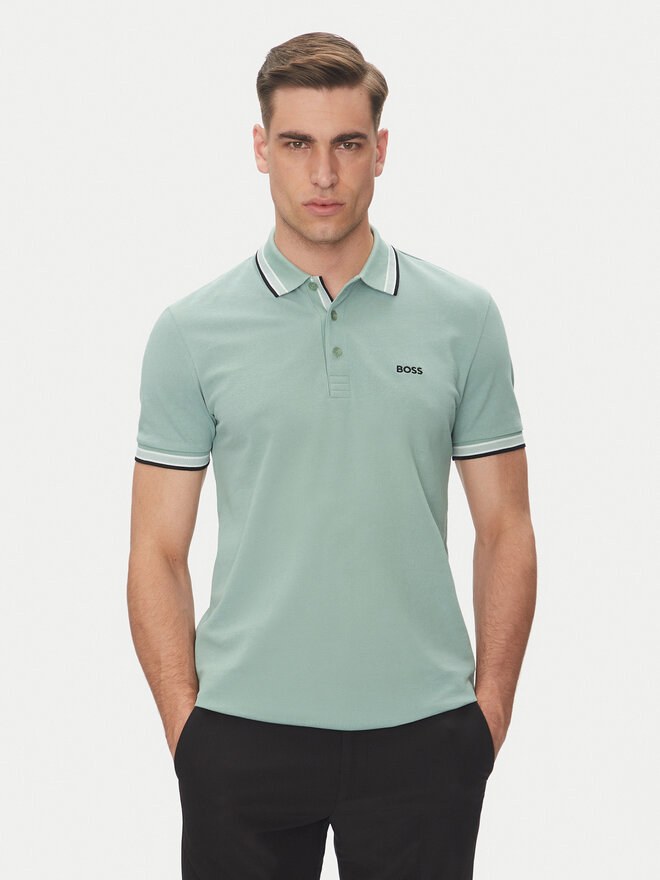 BOSS BOSS Polo Paddy 50469055 Verde Regular Fit