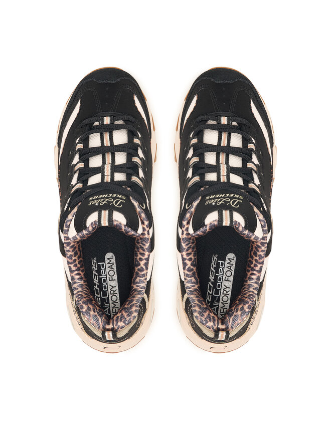Skechers Sneakers Skechers D'Lites - Wild Charm 150877/BLK Schwarz
