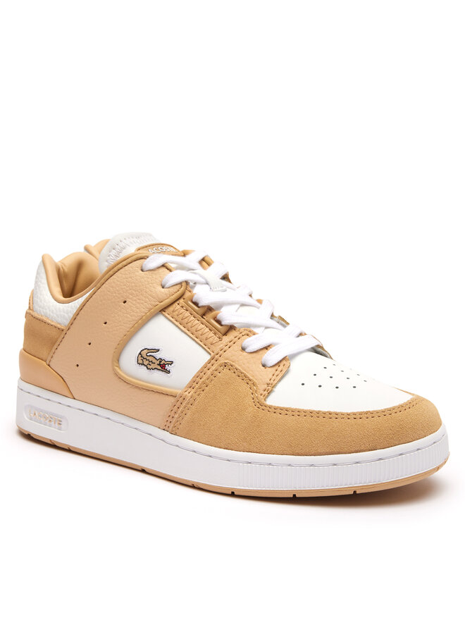 Lacoste Sneakersy Lacoste Court Cage 747SFA0105 Brązowy