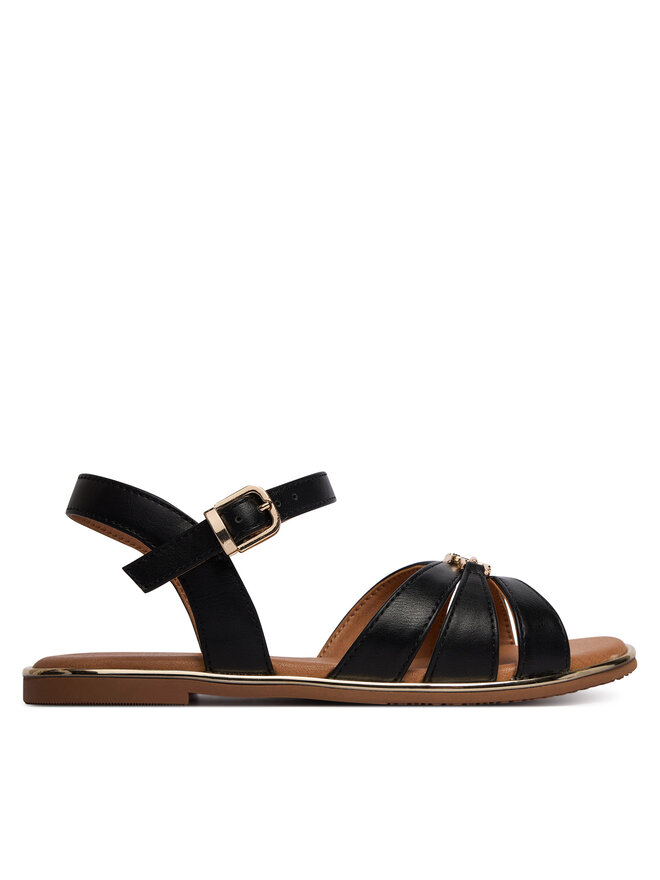 Tommy Hilfiger Sandalen Tommy Hilfiger T3A2-34280-0326 M Schwarz