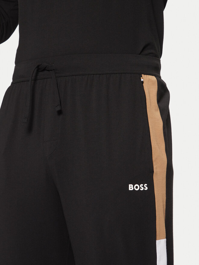 BOSS BOSS Pijama Balance 50535718 Negro Regular Fit