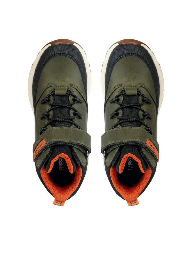 Geox Zimski škornji Geox J Flexyper Plus Boy J36LCG 0MEFU C0623 M Khaki