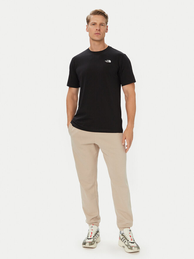 The North Face The North Face T-Shirt Evolution Simple Dome NF0A8CZ2 Schwarz Regular Fit