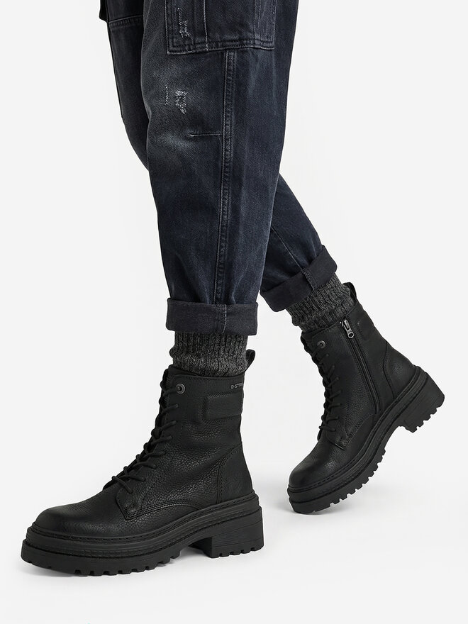 G-Star Raw Schnürstiefeletten G-Star Raw CEO-WI34-ALASKA-01 Schwarz
