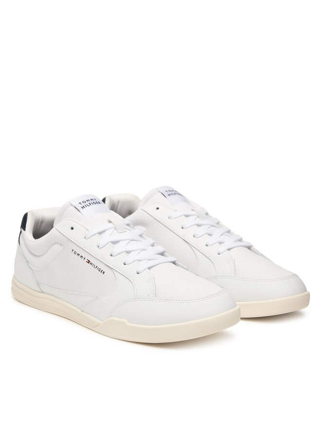 Tommy Hilfiger Sneakers Tommy Hilfiger Lo Pro Cupsole Perf Leather FM0FM05944 Weiß