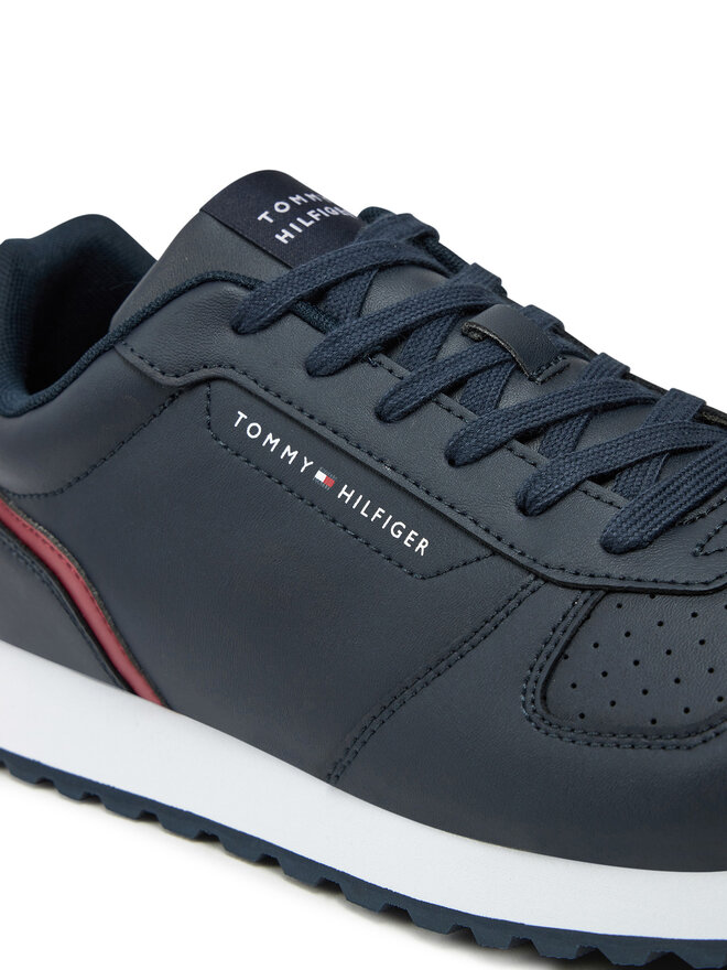 Tommy Hilfiger Снікерcи Tommy Hilfiger New Runner Eva Mix Lth Flag FM0FM05453 Cиній