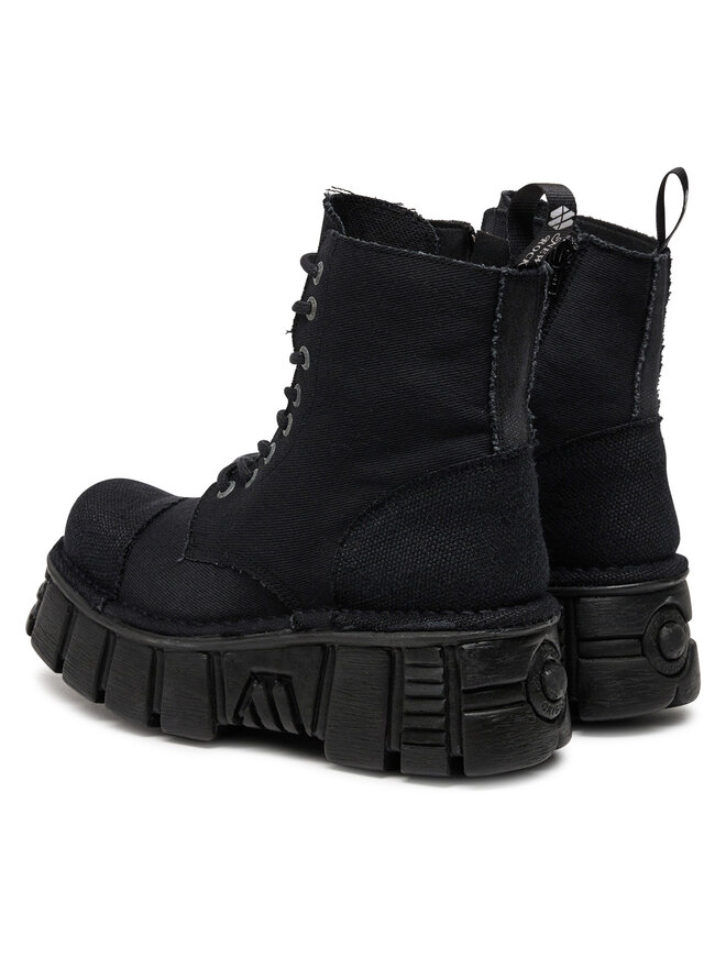 NEW ROCK Bakancs NEW ROCK M-MILI083C-RC7 Fekete