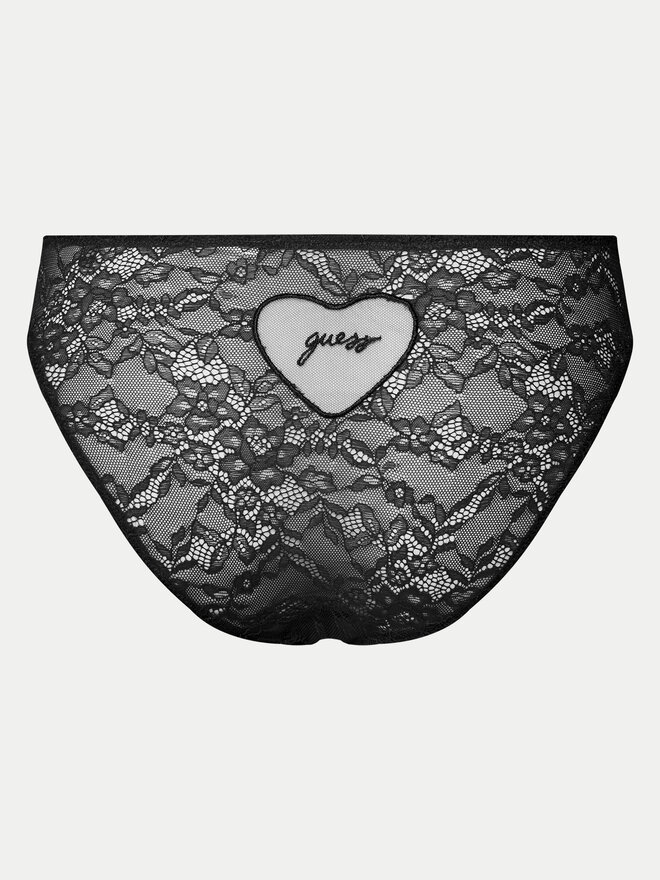 Guess Guess Klasične spodnje hlačke O5RE09 KBGT0 Črna Regular Fit