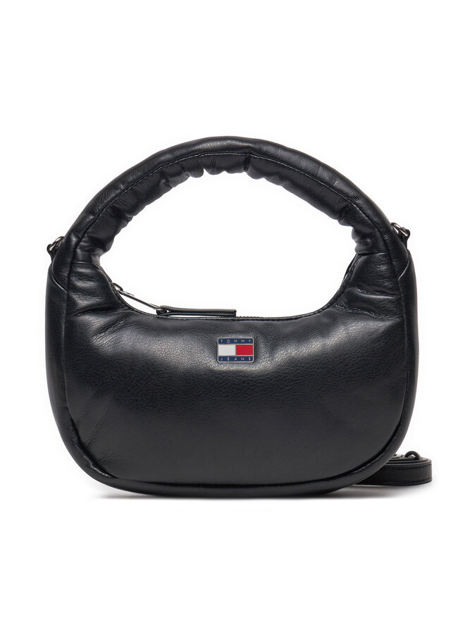 Tommy Jeans Ročna torba Tommy Jeans Tjw Pillow Mini Hobo AW0AW16976 Črna