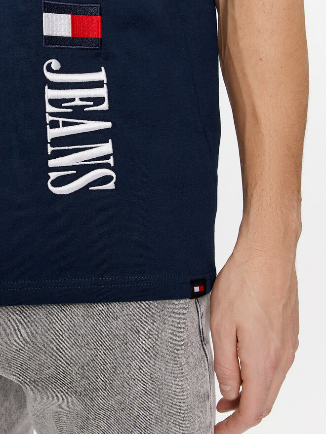 Tommy Jeans Tommy Jeans Póló Archive DM0DM18295 Sötétkék Regular Fit