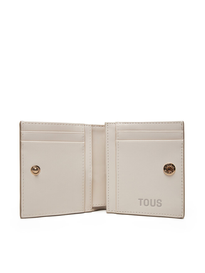 TOUS Pequeña cartera de mujer TOUS Kaos Mini Lines 2002183601 Beis