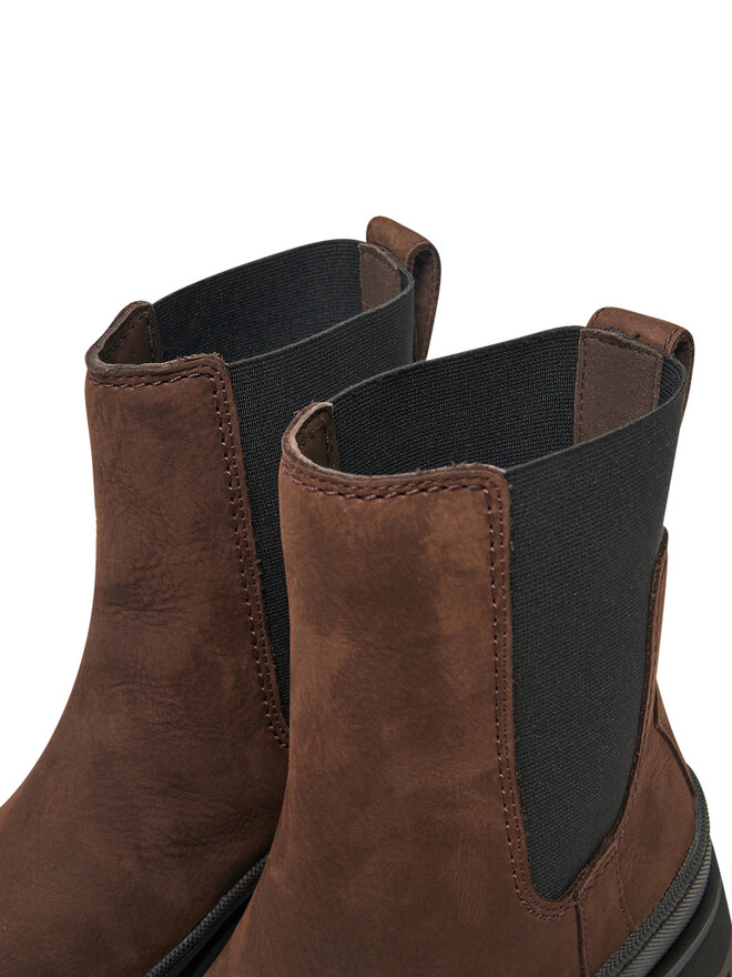 Clarks Členková obuv s elastickým prvkom Clarks Orianna 2 Top 26179351 Hnedá