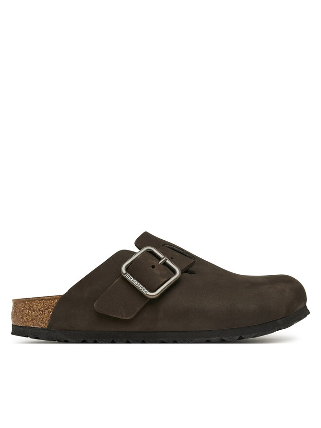 Birkenstock Pantoletten Birkenstock Boston Wire Buckle 1032762 Dunkelbraun
