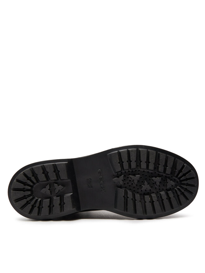 Geox Schnürstiefeletten Geox U Faloria B Abx U36FBB 0FF22 C9999 Schwarz