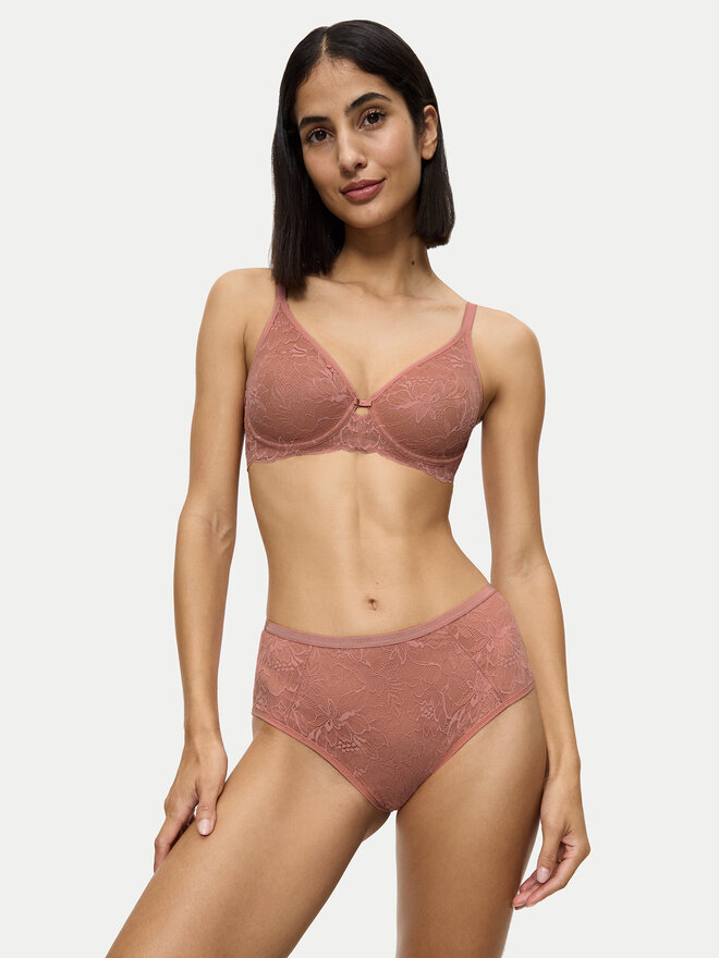 Triumph Triumph Klasične gaćice s visokim strukom Amourette Charm 10216997 Smeđa