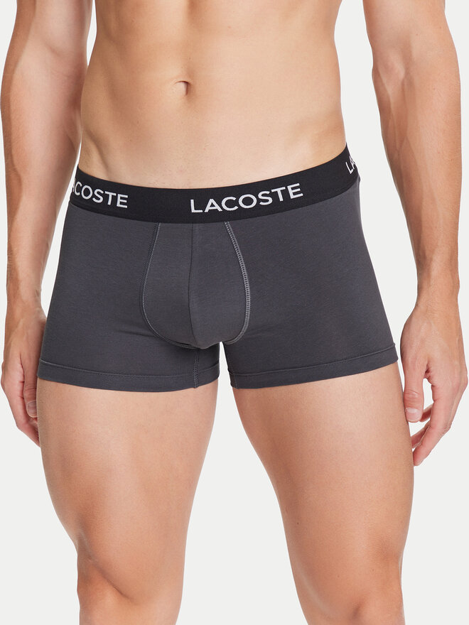 Lacoste Lacoste Set 5 parov boksaric 5H1292 Siva