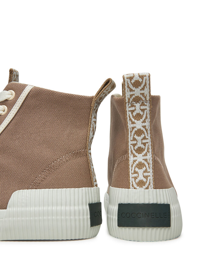 Coccinelle Sneakers aus Stoff Coccinelle E4 SXG 24 02 01 Beige