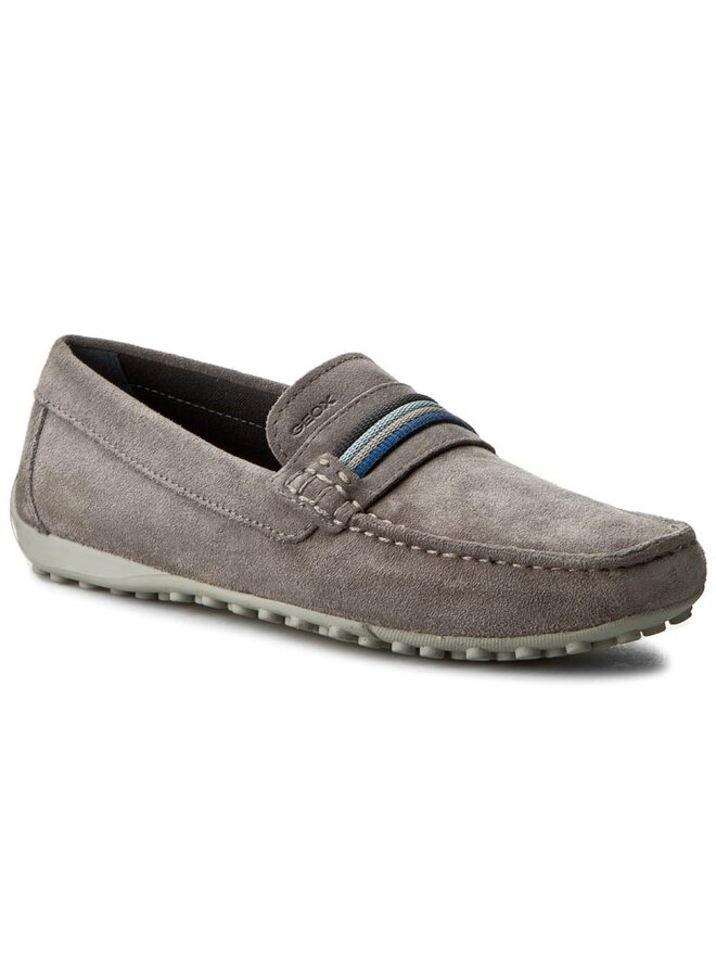 Geox Mokasíny Geox U Snake Moc F U7207F 00022 C9004 Sivá