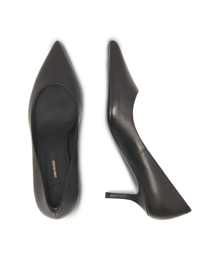 GINO ROSSI Czółenka GINO ROSSI ZOFIA-V1681-21-2 Czarny