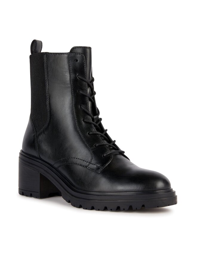 Geox Stiefeletten Geox D Damiana D36QCD 00043 C9999 Schwarz