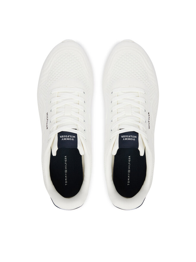 Tommy Hilfiger Sneakers Tommy Hilfiger Lightweight Runner Mix FM0FM05755 Weiß