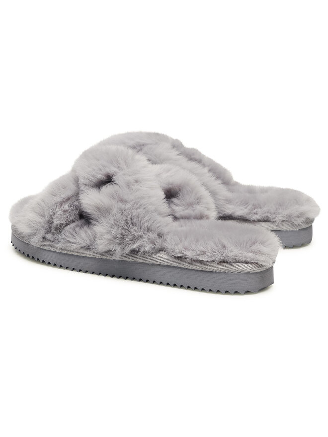 MICHAEL Michael Kors Hausschuhe MICHAEL Michael Kors Lala Slipper 40R1LAFP1D Grau