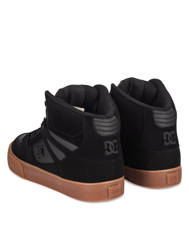 DC Αθλητικά DC PURE HIGH-TOP WC ADYS400043-BGM Μαύρο