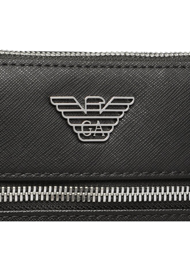 Emporio Armani Плоска сумка Emporio Armani Y4M185 Y138E 81072 Чорний