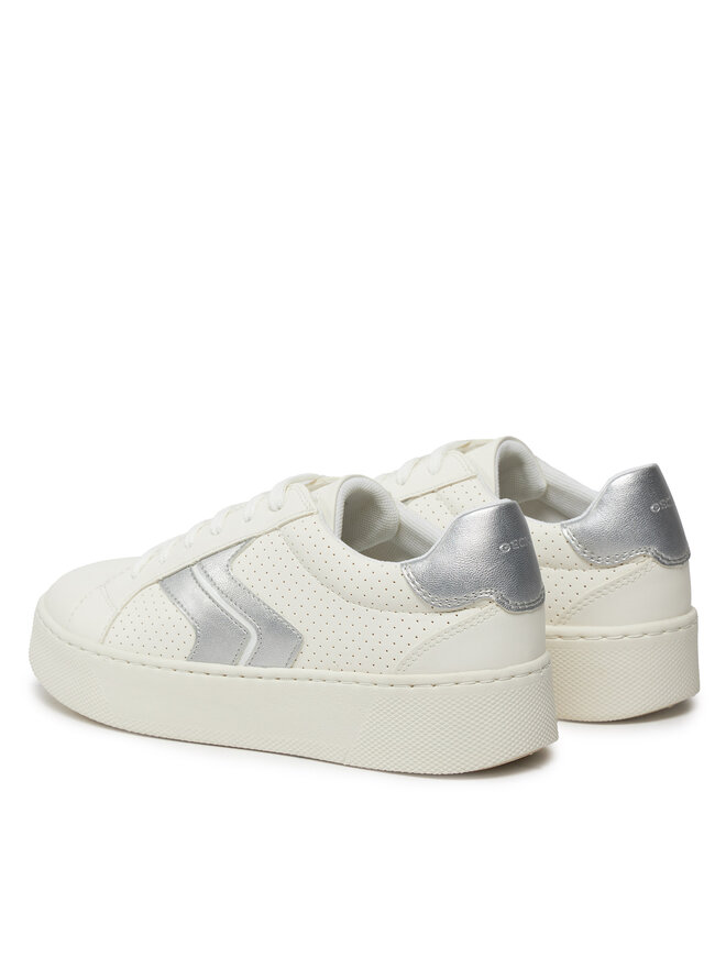 Geox Sneakersy Geox D Skyely D45QXA 054AJ C1151 Stříbrná