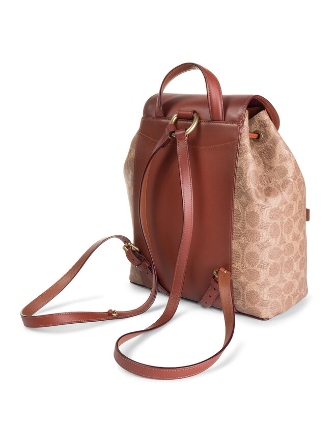 Coach Mochila Coach Cc Sig Evie Bkpk 68563 B4NQ4 Marrón