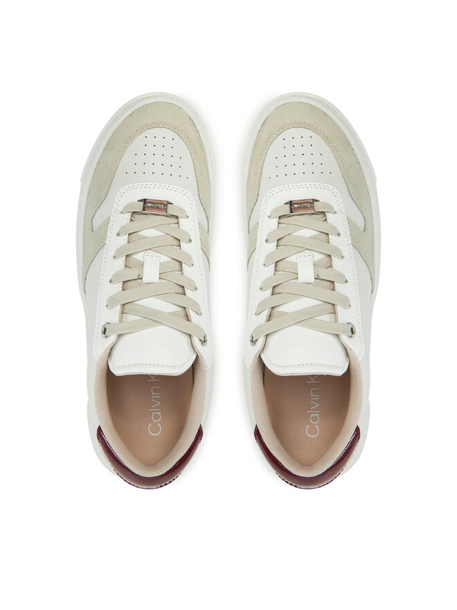 Calvin Klein Sneakers Calvin Klein Cupsole Lace Up HW0HW02470 Alb