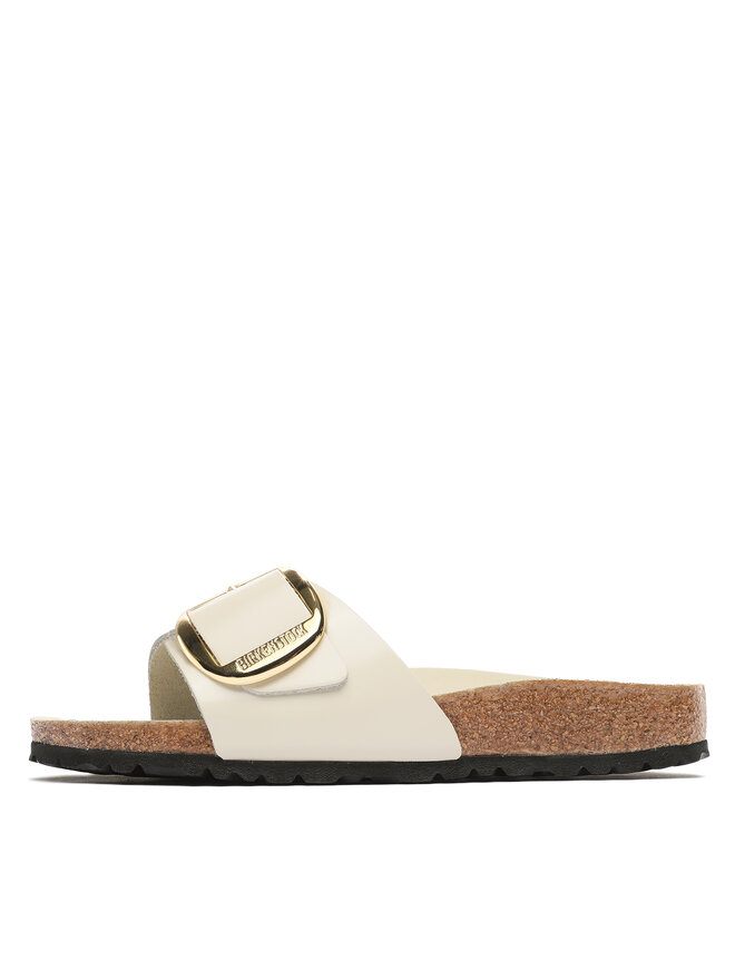 Birkenstock Nazouváky Birkenstock Madrid Big Buckle 1025298 Béžová