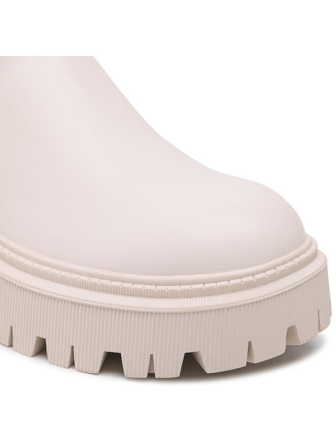 DeeZee Botine DeeZee H18981-2 Écru