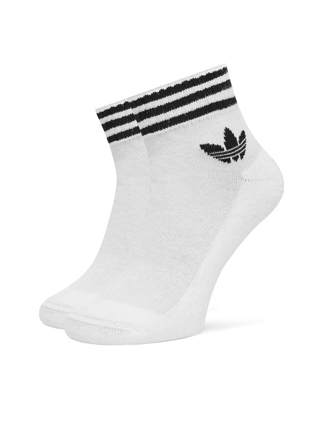 adidas 3er-Set hohe Unisex-Socken adidas 3-Stripes JV7435 Weiß