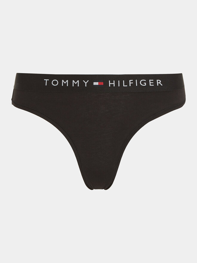 Tommy Hilfiger Tommy Hilfiger Στρίνγκ UW0UW04146 Μαύρο