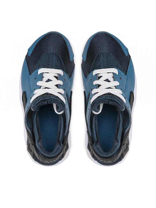 Sneakers Nike Huarache Run Ps 704949 420 Bleu marine chaussures