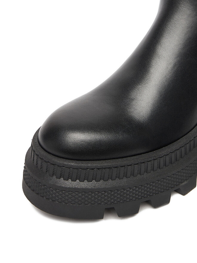 Badura Kotníková obuv s elastickým prvkem Badura C-BIRDIE-40804 Černá
