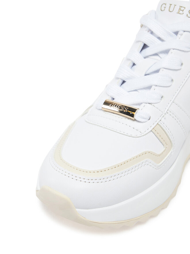 Guess Sneakersy Guess FLJKOY ELE12 Bílá