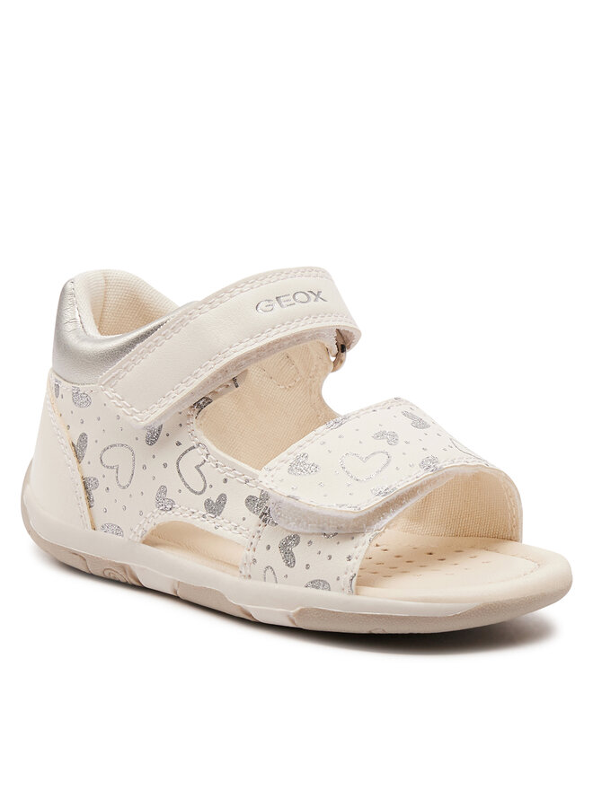 Geox Sandály Geox B Sandal Tapuz Girl B450YA 054AJ C0007 Bílá