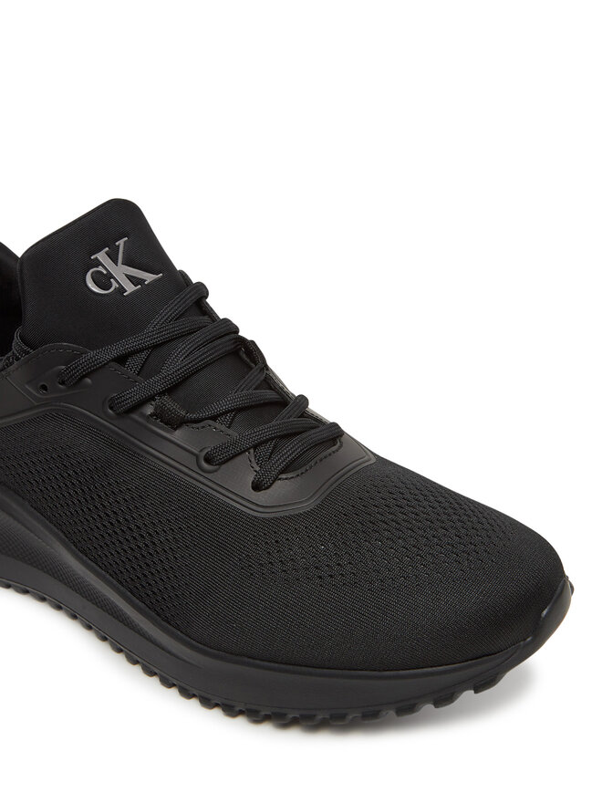 Calvin Klein Jeans Сникърси Calvin Klein Jeans Eva Runner Tech Knit YM0YM01293 Черен